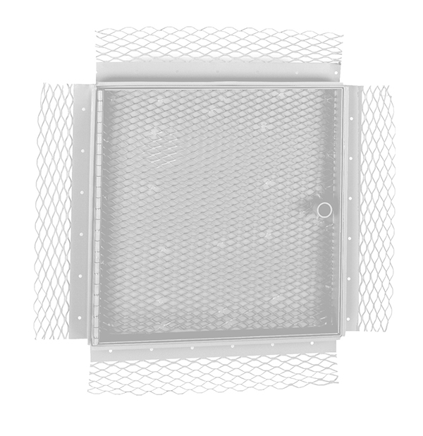 CP - CONCEALED FRAME ACCESS PANEL WITH RECESSED DOOR & WINGS FOR PLASTER